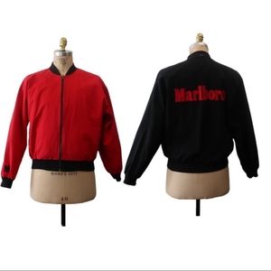 Vintage 90s Marlboro Reversible Jacket